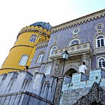 Azulejos , Palace de Sintra. קצת שיפוצים לא יזיקו